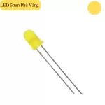 LED 5mm Phủ Vàng Chân Ngắn